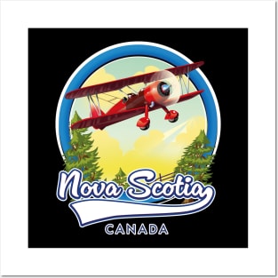 Nova Scotia bi plane Posters and Art